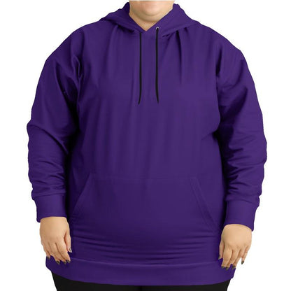 Medium Violet Hoodie (C88M100Y0K45) - Woman Front PLUS