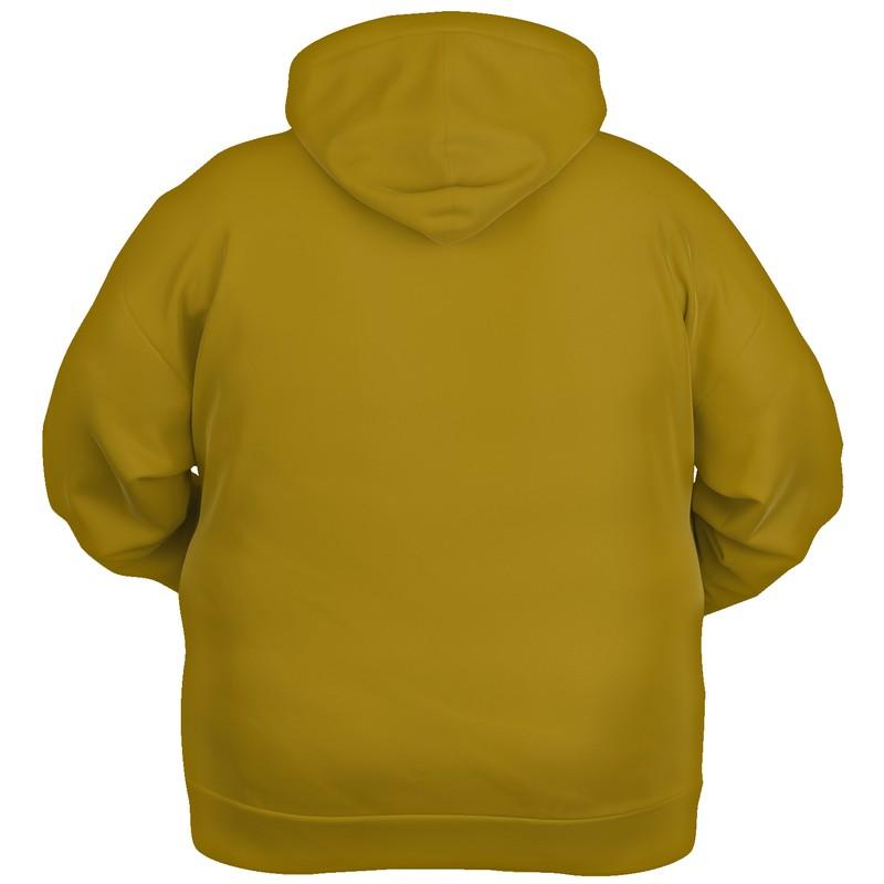 Medium Yellow Hoodie (C0M25Y100K45) - Ghost Back PLUS