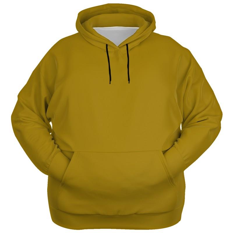 Medium Yellow Hoodie (C0M25Y100K45) - Ghost Front PLUS