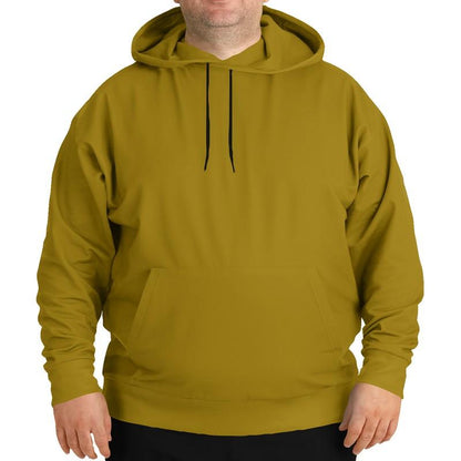 Medium Yellow Hoodie (C0M25Y100K45) - Man Front PLUS