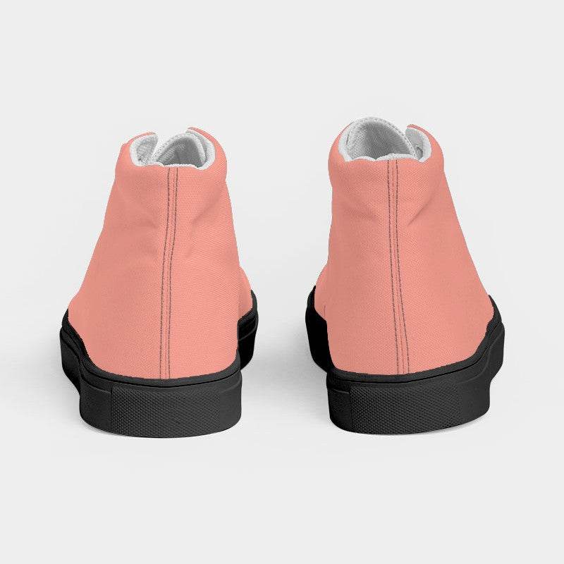 Melon Men's High-Top Canvas Sneakers (R-MU-LI) - Back