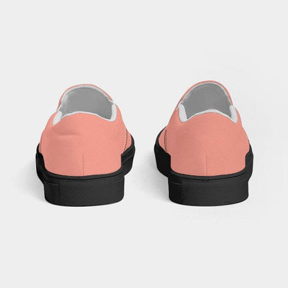Melon Women's Slip-On Canvas Sneakers (R-MU-LI) - Back