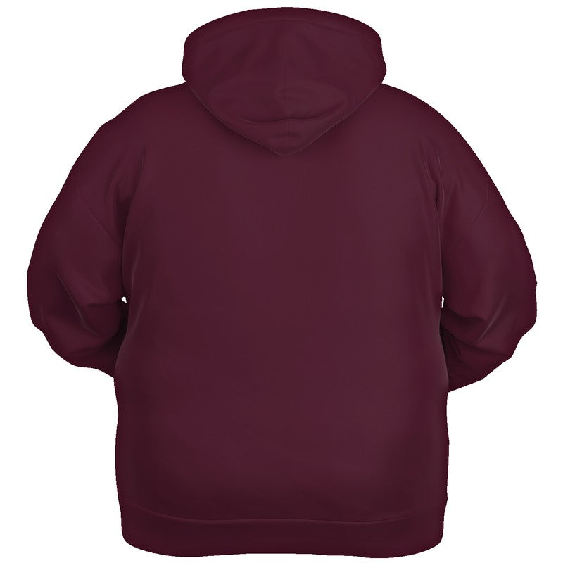 Merlot Hoodie PLUS (PI-FM-DA) - Ghost Back PLUS