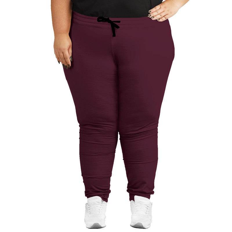 Merlot Joggers PLUS (PI-FM-DA) - Woman Front PLUS