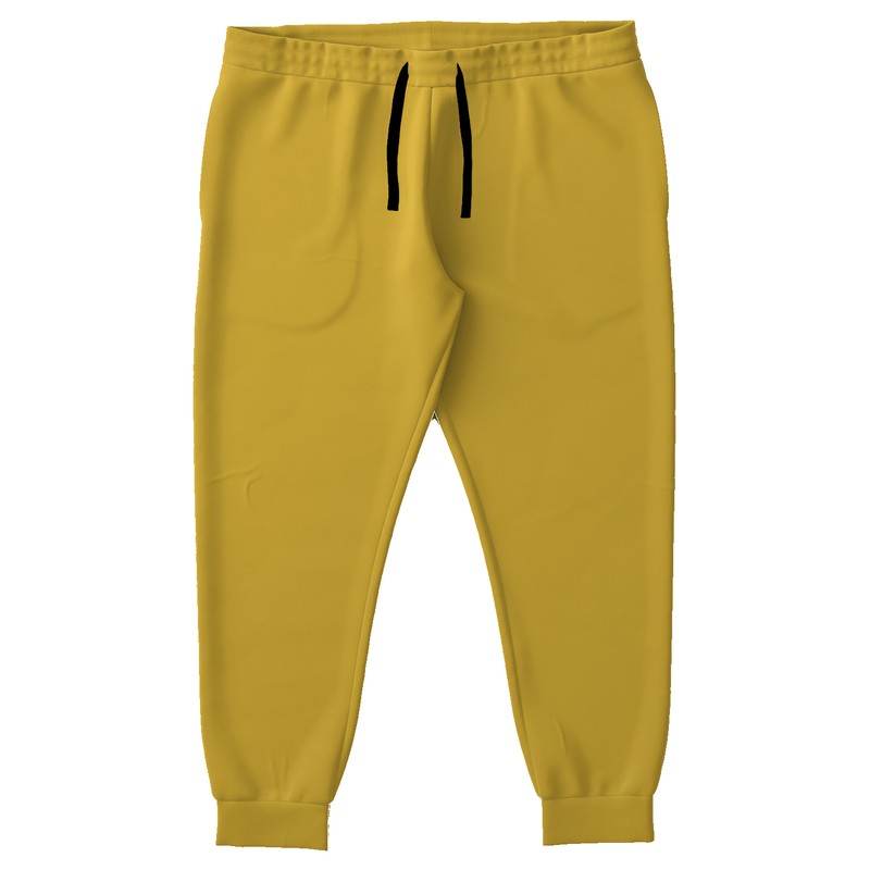 Metallic Gold Joggers PLUS (Y-CL-DE) - Front PLUS