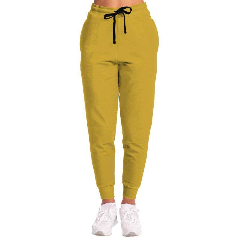 Metallic Gold Joggers (Y-CL-DE) - Woman Front