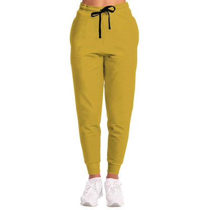 Metallic Gold Joggers (Y-CL-DE) - Woman Front