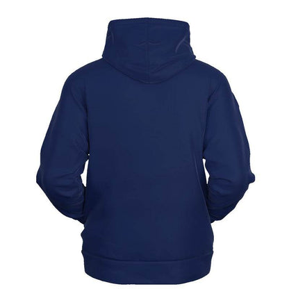 Midnight Blue Hoodie (I-MU-DA) - Ghost Back