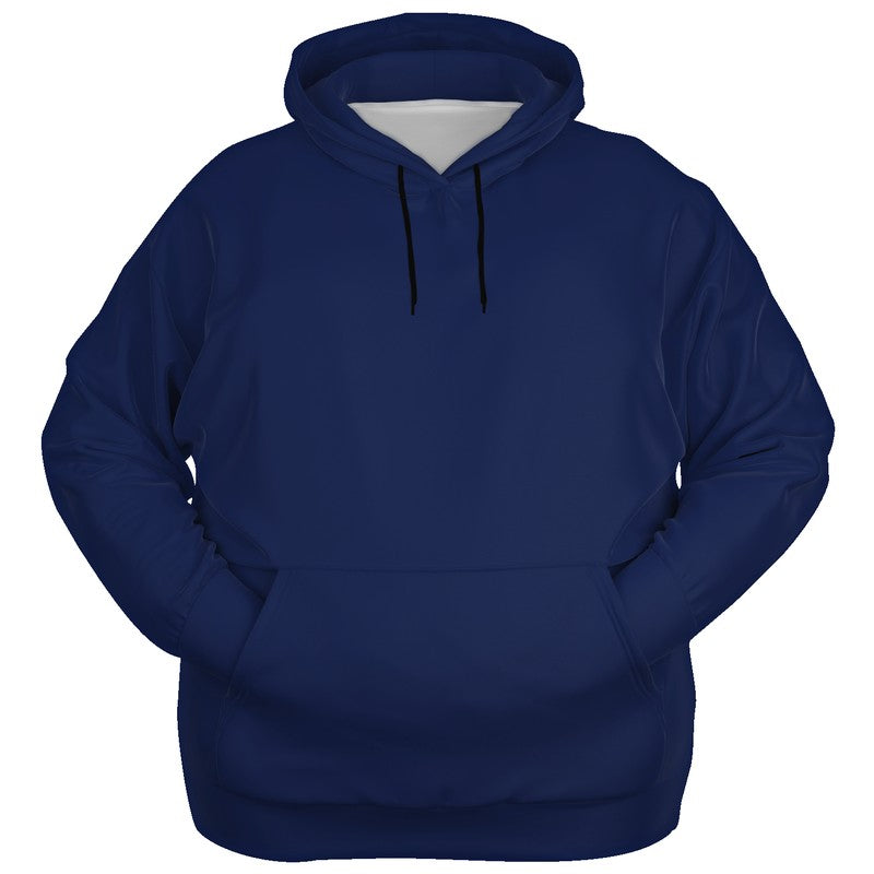 Midnight Blue Hoodie PLUS (I-MU-DA) - Ghost Front PLUS