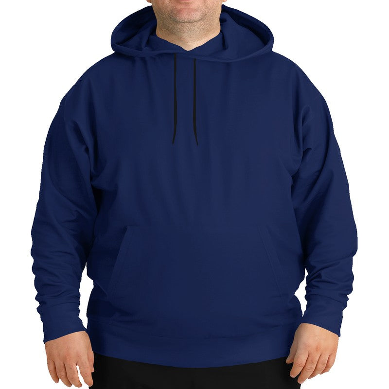 Midnight Blue Hoodie PLUS (I-MU-DA) - Man Front PLUS