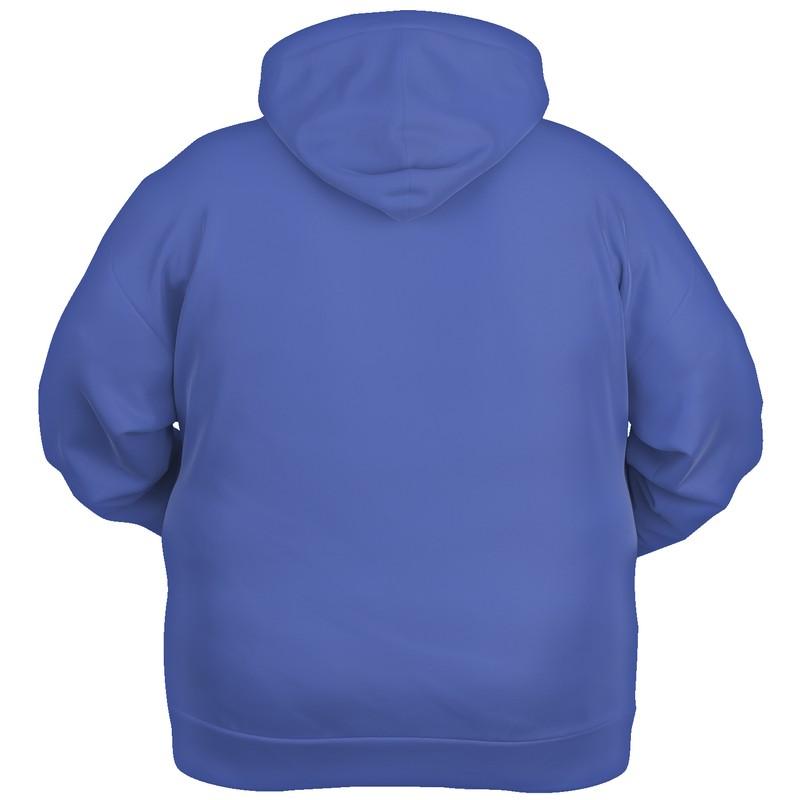 Midtone Blue Hoodie (C80M70Y0K0) - Ghost Back PLUS