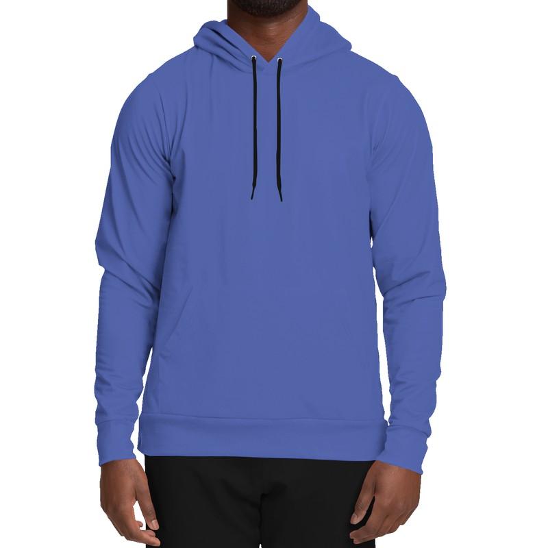 Midtone Blue Hoodie (C80M70Y0K0) - Man Front