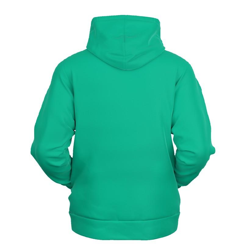 Midtone Green Hoodie (C80M0Y60K0) - Ghost Back