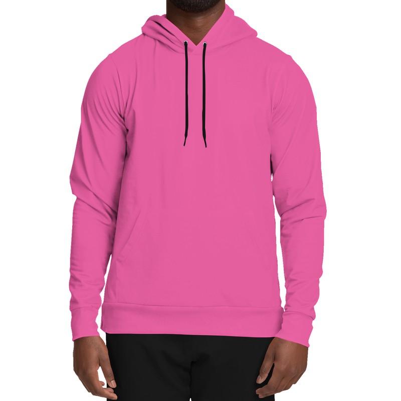 Midtone Magenta Hoodie (C0M80Y0K0) - Man Front