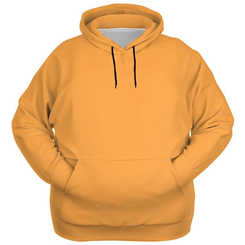 Midtone Orange Hoodie (C0M40Y80K0) - Ghost Front PLUS