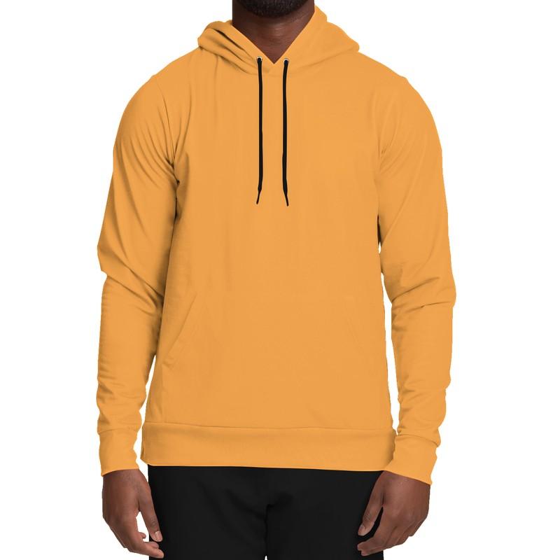 Midtone Orange Hoodie (C0M40Y80K0) - Man Front