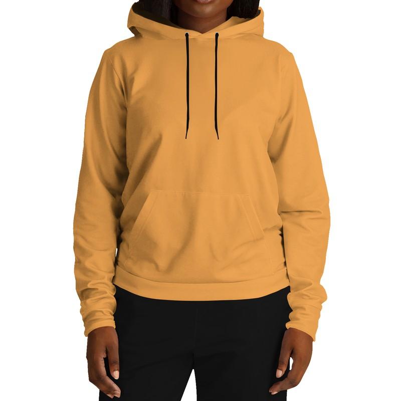 Midtone Orange Hoodie (C0M40Y80K0) - Woman Front