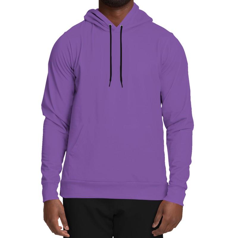 Midtone Violet Hoodie (C60M80Y0K0) - Man Front