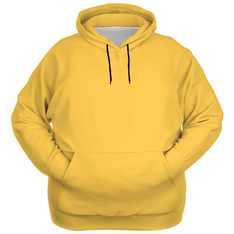 Midtone Yellow Hoodie (C0M20Y80K0) - Ghost Front PLUS