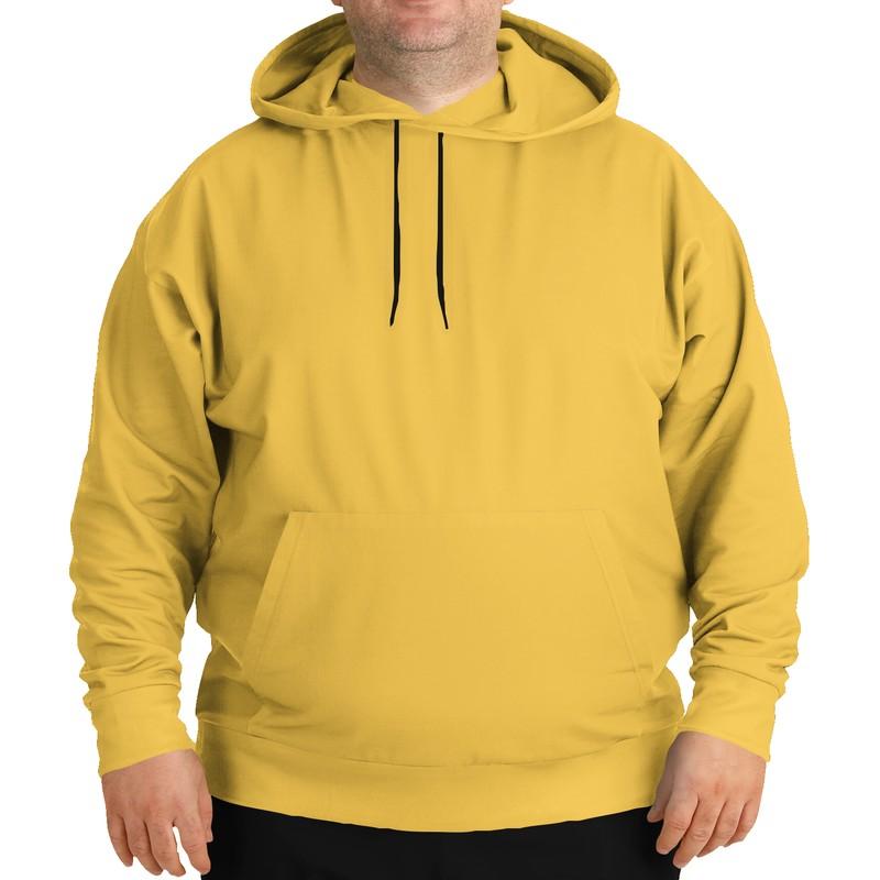 Midtone Yellow Hoodie (C0M20Y80K0) - Man Front PLUS