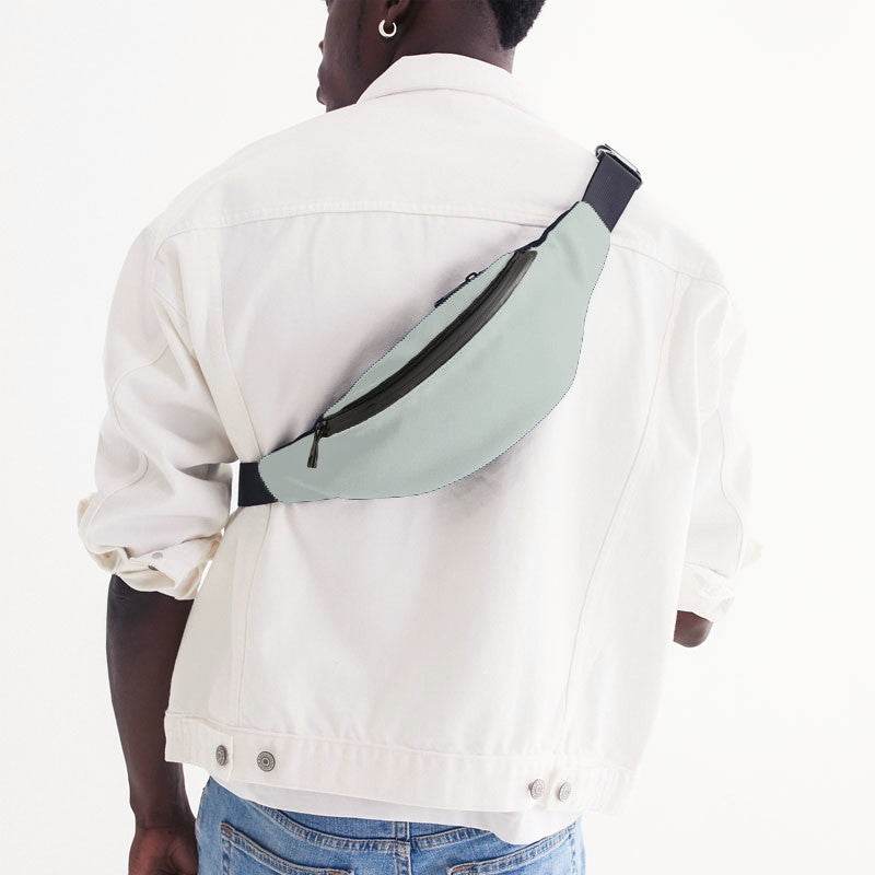 Mint Cream Belt Bag (BGG2-NE-LI) - Man Back