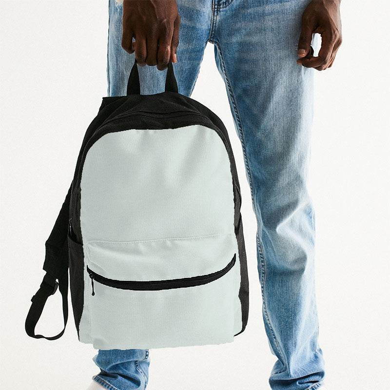 Mint Cream Canvas Backpack (BGG2-NE-LI) - Man Holding