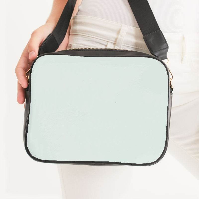 Mint Cream Crossbody Bag (BGG2-NE-LI) - Woman Front CloseUp