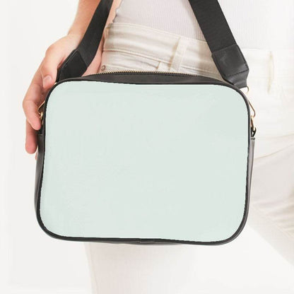 Mint Cream Crossbody Bag (BGG2-NE-LI) - Woman Front CloseUp