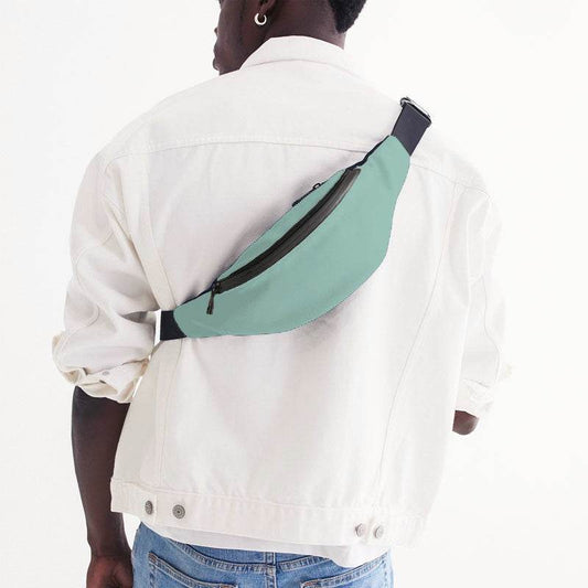 Mint Green Belt Bag (BG-MU-LI) - Man Back
