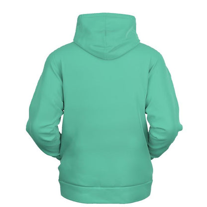 Mint Green Hoodie (C60M0Y45K0) - Ghost Back