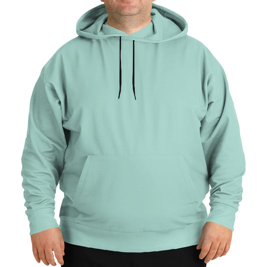 Mint Green Hoodie PLUS (BG-MU-LI) - Man Front PLUS