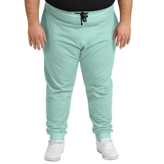 Mint Green Joggers PLUS (BG-MU-LI) - Man Front PLUS