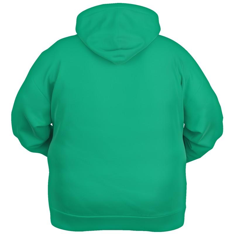 Mint Hoodie (C100M0Y75K0) - Ghost Back PLUS