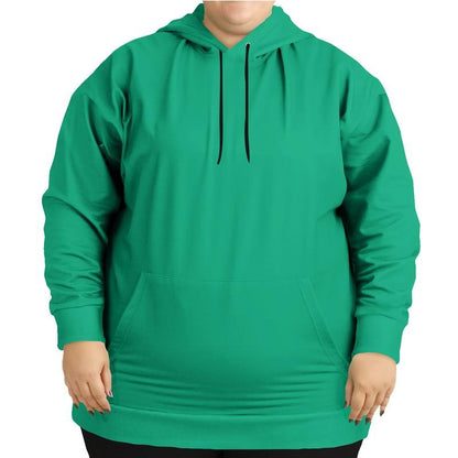 Mint Hoodie (C100M0Y75K0) - Woman Front PLUS