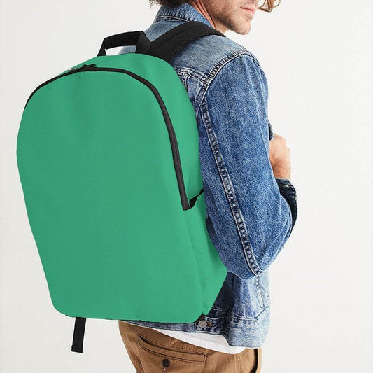 Mint Waterproof Backpack (BGG2-CL-ME) - Man CloseUp
