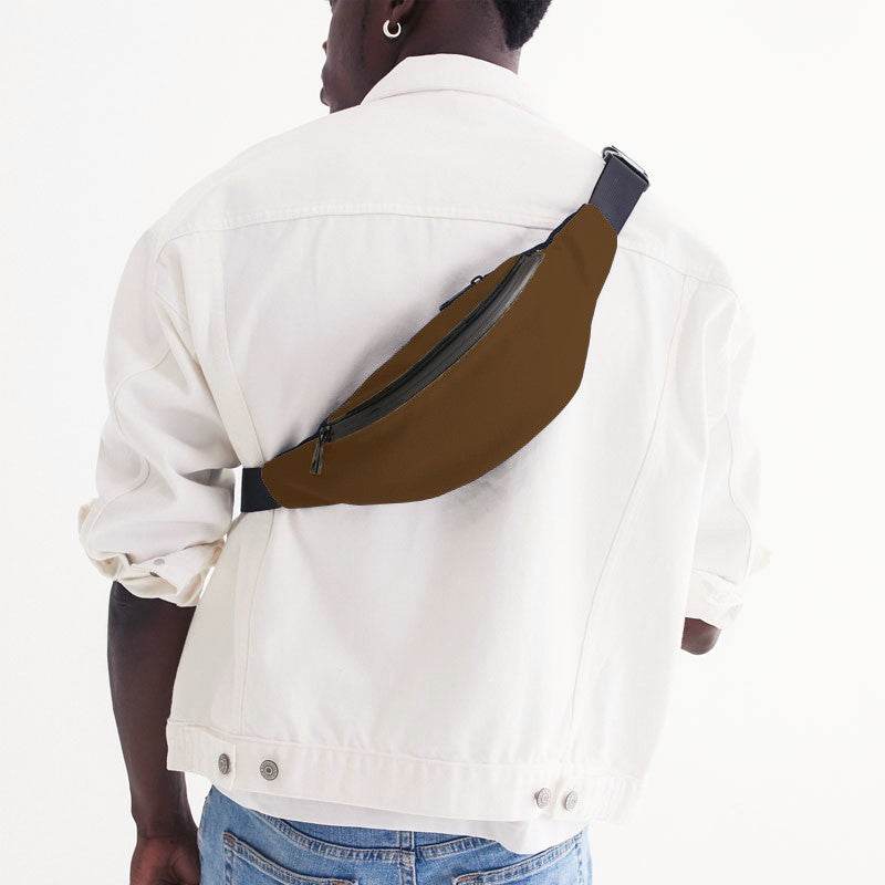 Mocha Belt Bag (O-MU-DE) - Man Back