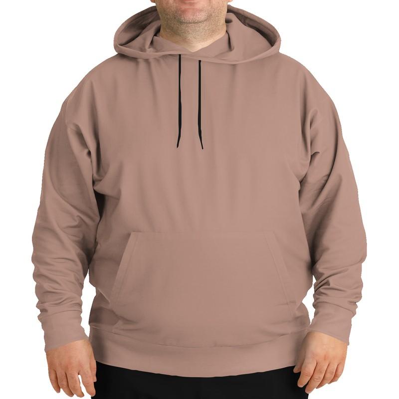 Mocha Hoodie (C0M30Y30K30) - Man Front PLUS