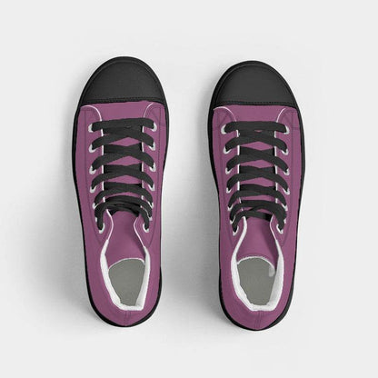 Mulberry Women's High-Top Canvas Sneakers (PIM2-MU-ME) - Top