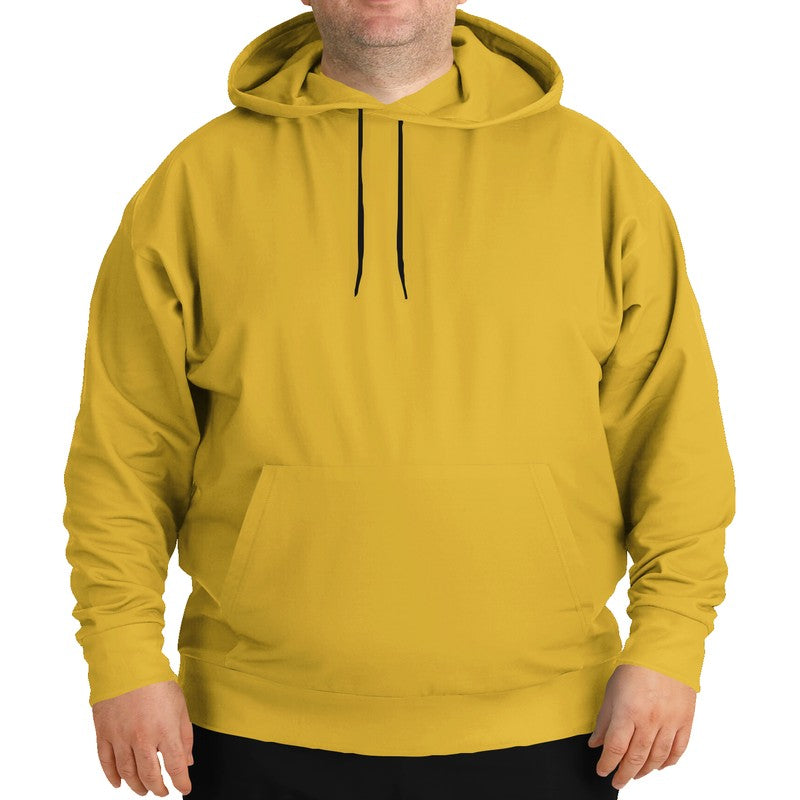 Mustard Hoodie PLUS (Y-CL-ME) - Man Front PLUS