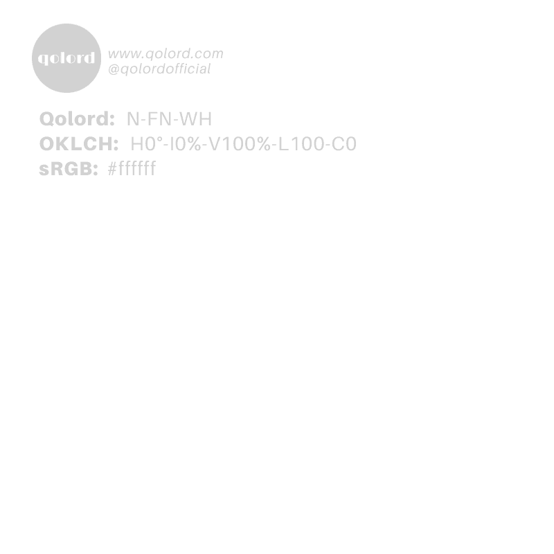 White Neutral | N-FN-WH