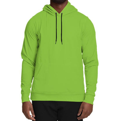 Neon Green Hoodie (C50M0Y100K0) - Man Front