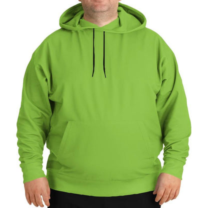 Neon Green Hoodie (C50M0Y100K0) - Man Front PLUS