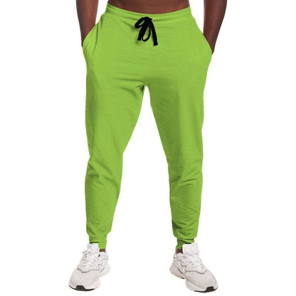 Neon Green Joggers (GL3-BR-ME) - Man Front