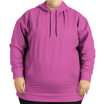 Neon Pink Hoodie PLUS (PIM2-CL-LI) - Woman Front PLUS