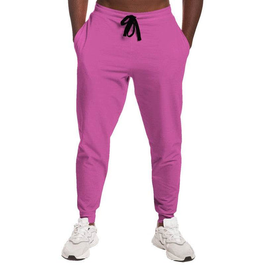 Neon Pink Joggers (PIM2-CL-LI) - Man Front