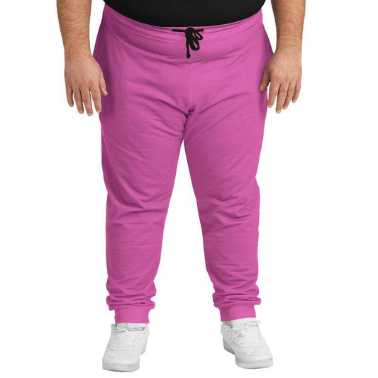 Neon Pink Joggers PLUS (PIM2-CL-LI) - Man Front PLUS