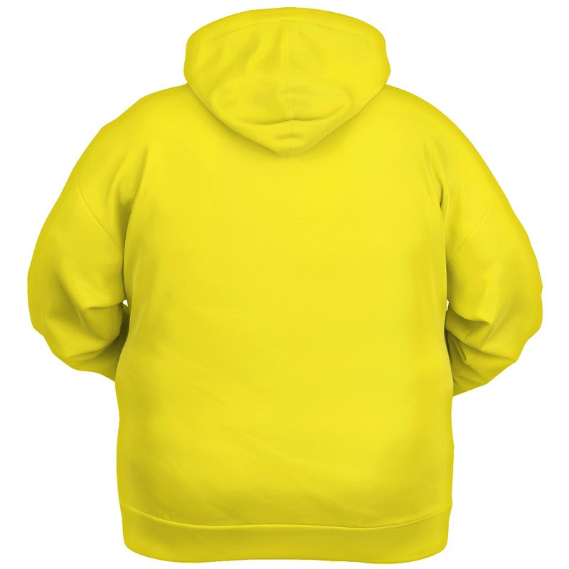 Neon Yellow Hoodie PLUS (LY2-BR-ME) - Ghost Back PLUS