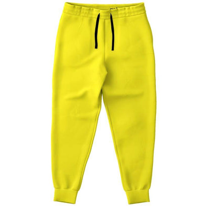 Neon Yellow Joggers (LY2-BR-ME) - Front
