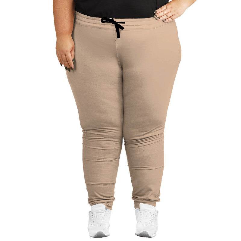 Nude Joggers PLUS (O-FM-LG) - Woman Front PLUS