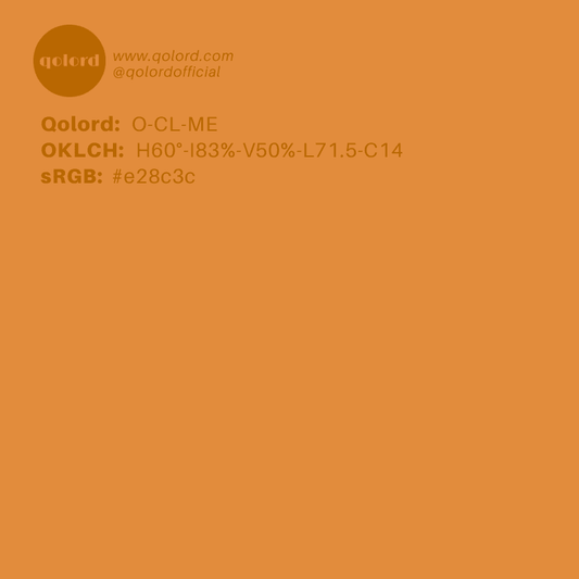 Medium Clear Orange | O-CL-ME